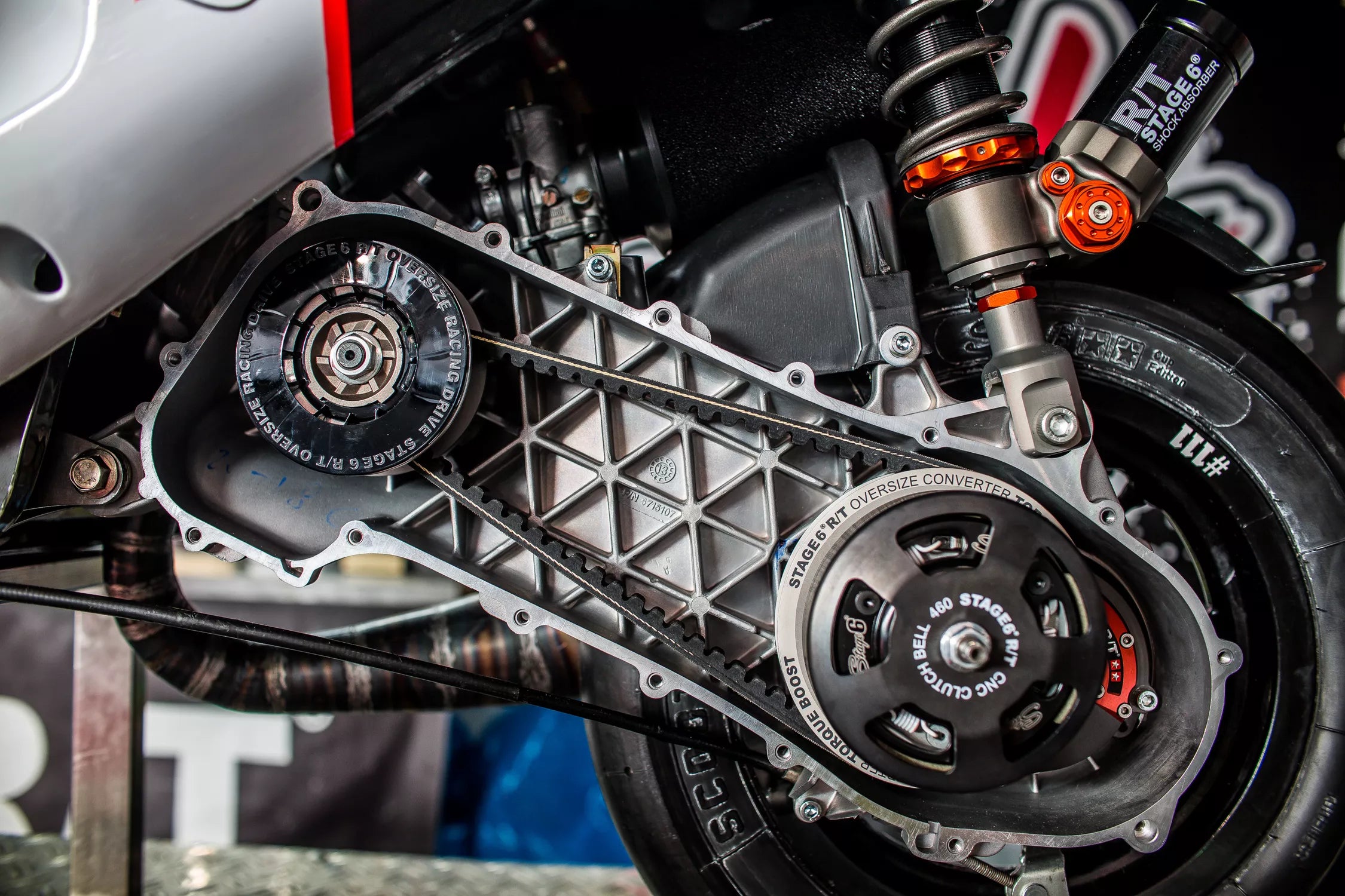 Stage6 R/T CVT Transmission (OVERSIZE) - Minarelli
