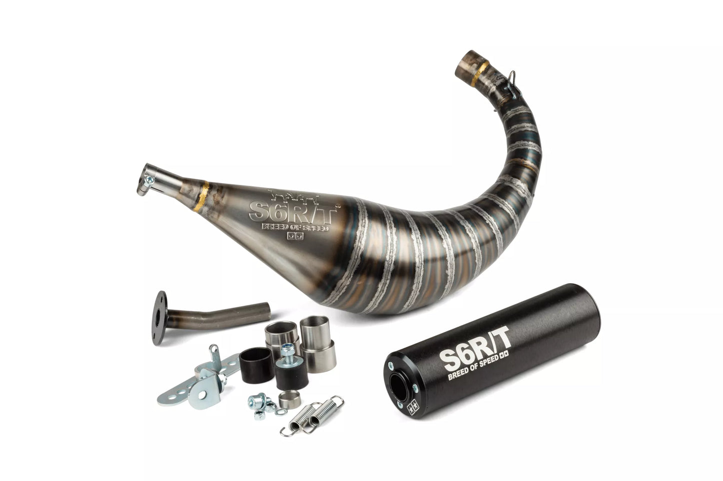 Avgassystem Stage6 R/T 70 - 80cc svart AM6