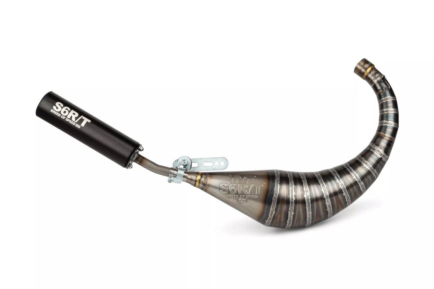 Avgassystem Stage6 R/T 70 - 80cc svart AM6
