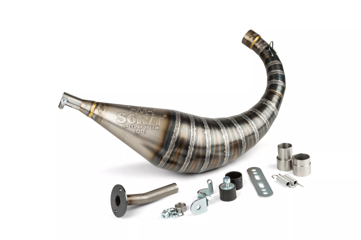 Avgassystem Stage6 R/T 70 - 80cc svart AM6