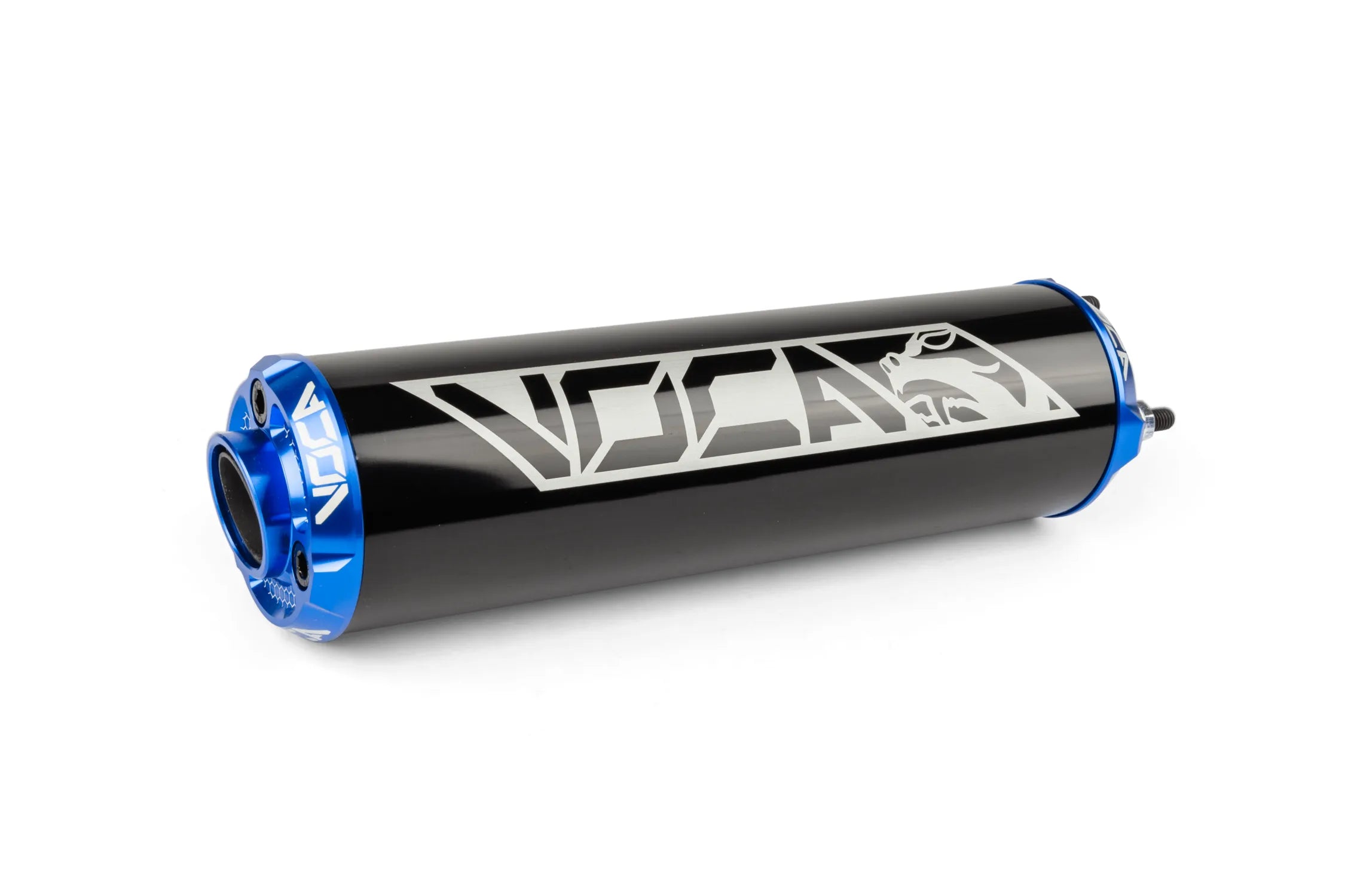 Voca ljuddämpare (ALU CNC) - Svart/Blå