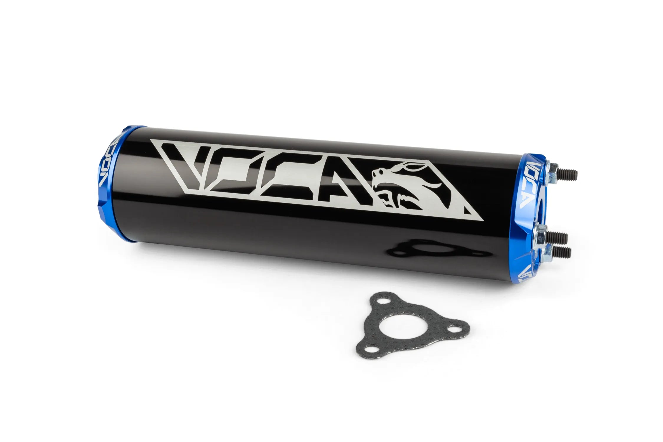 Voca ljuddämpare (ALU CNC) - Svart/Blå