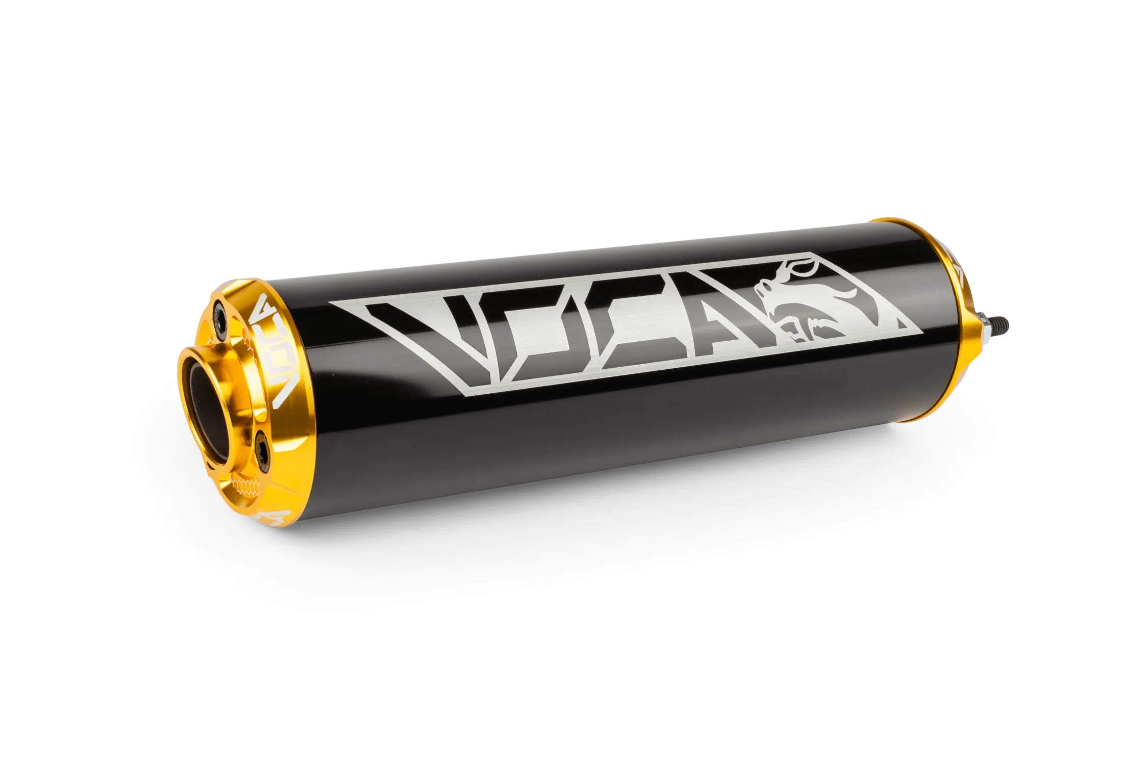 Voca ljuddämpare (ALU CNC) - Svart/Guld