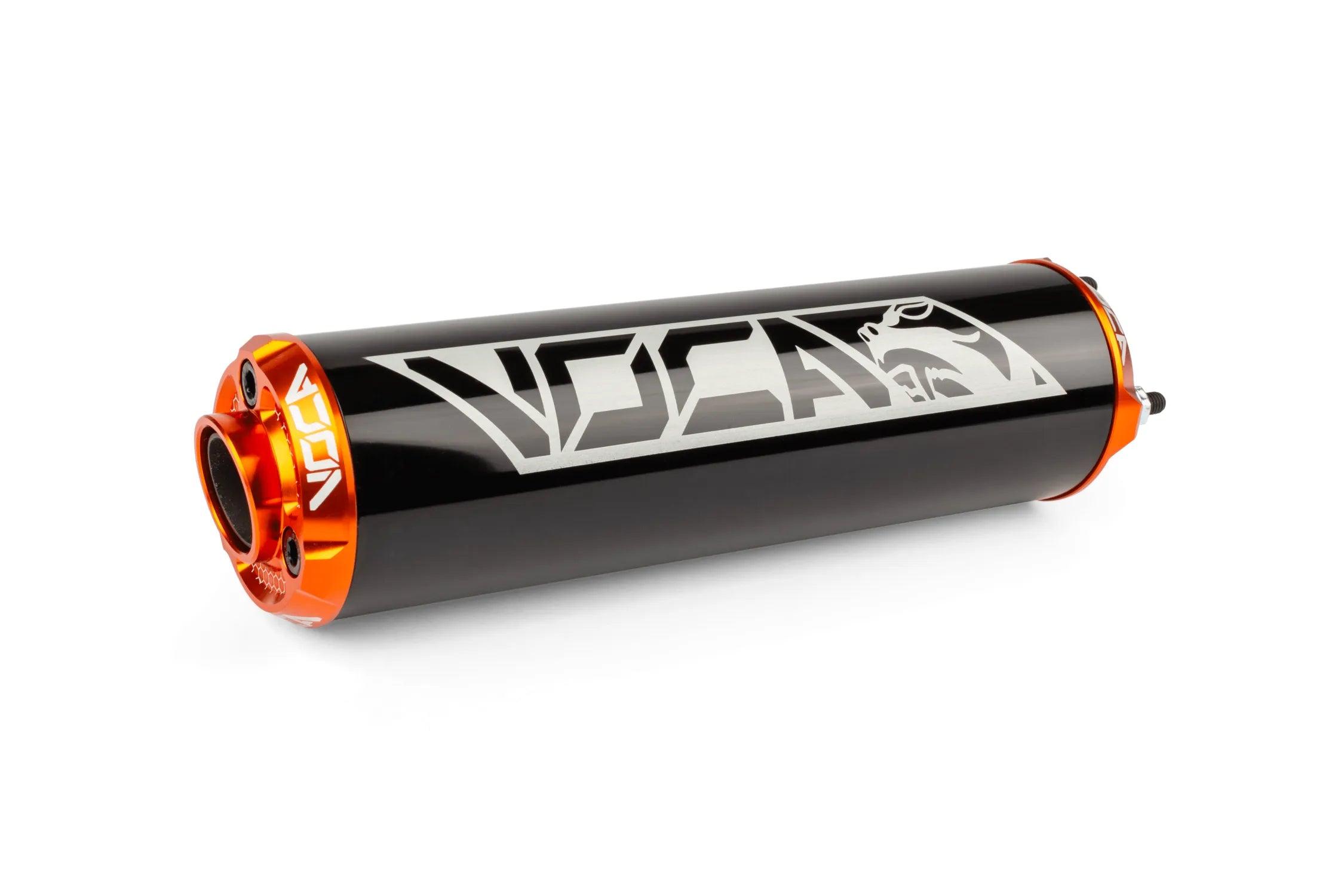 Voca ljuddämpare (ALU CNC) - Svart/Orange