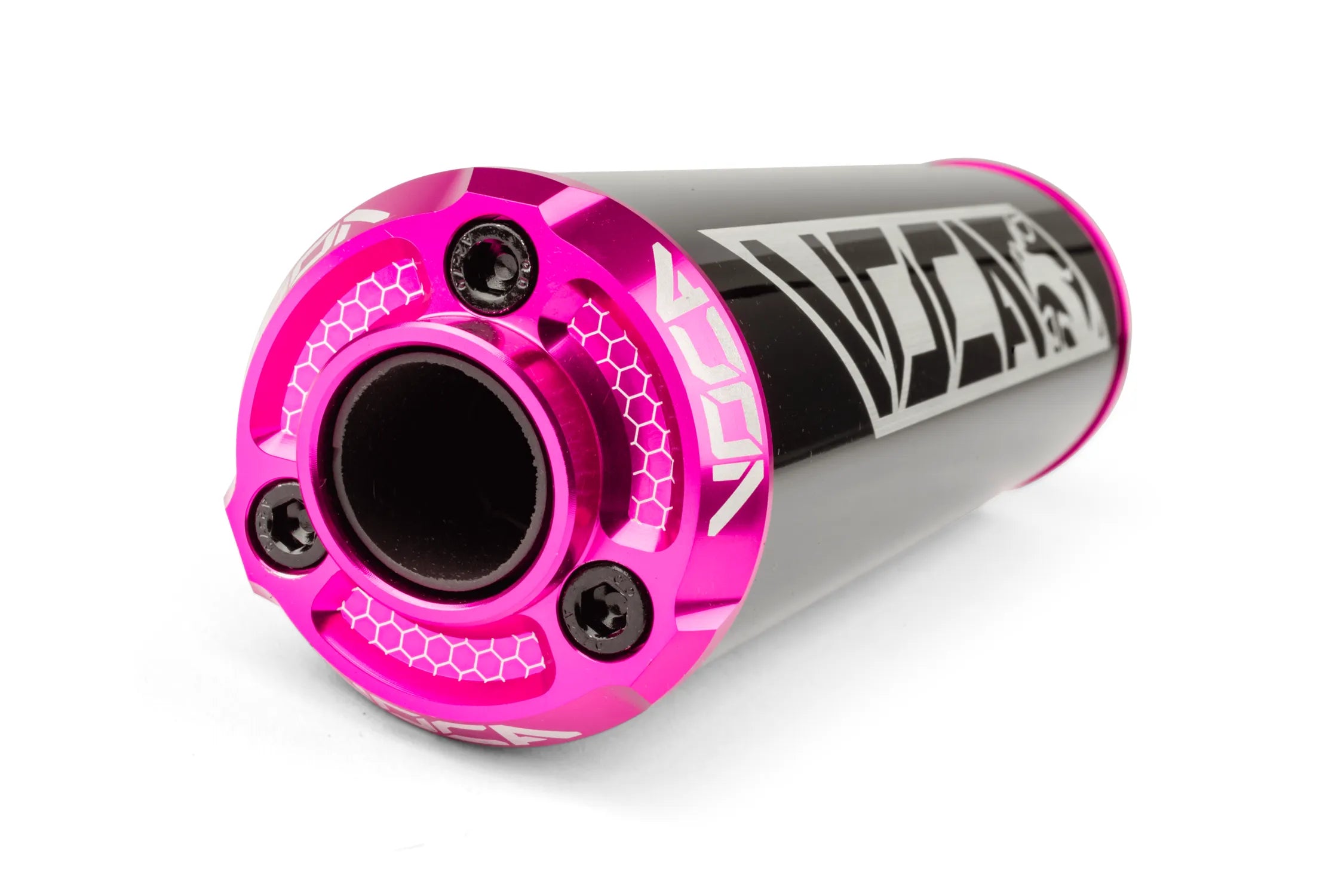 Voca ljuddämpare (ALU CNC) - Svart/Rosa