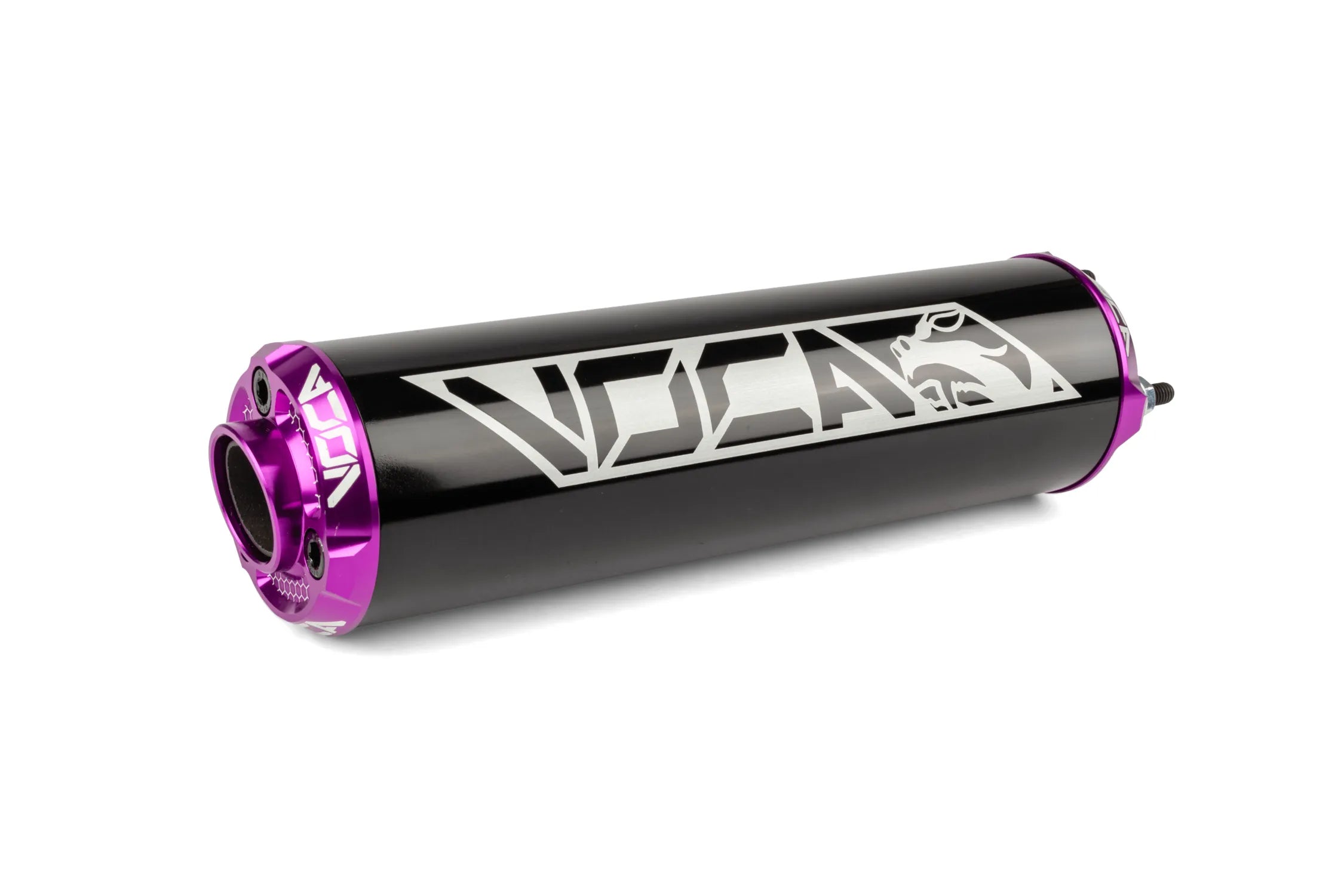 Voca ljuddämpare (ALU CNC) - Svart/Lila