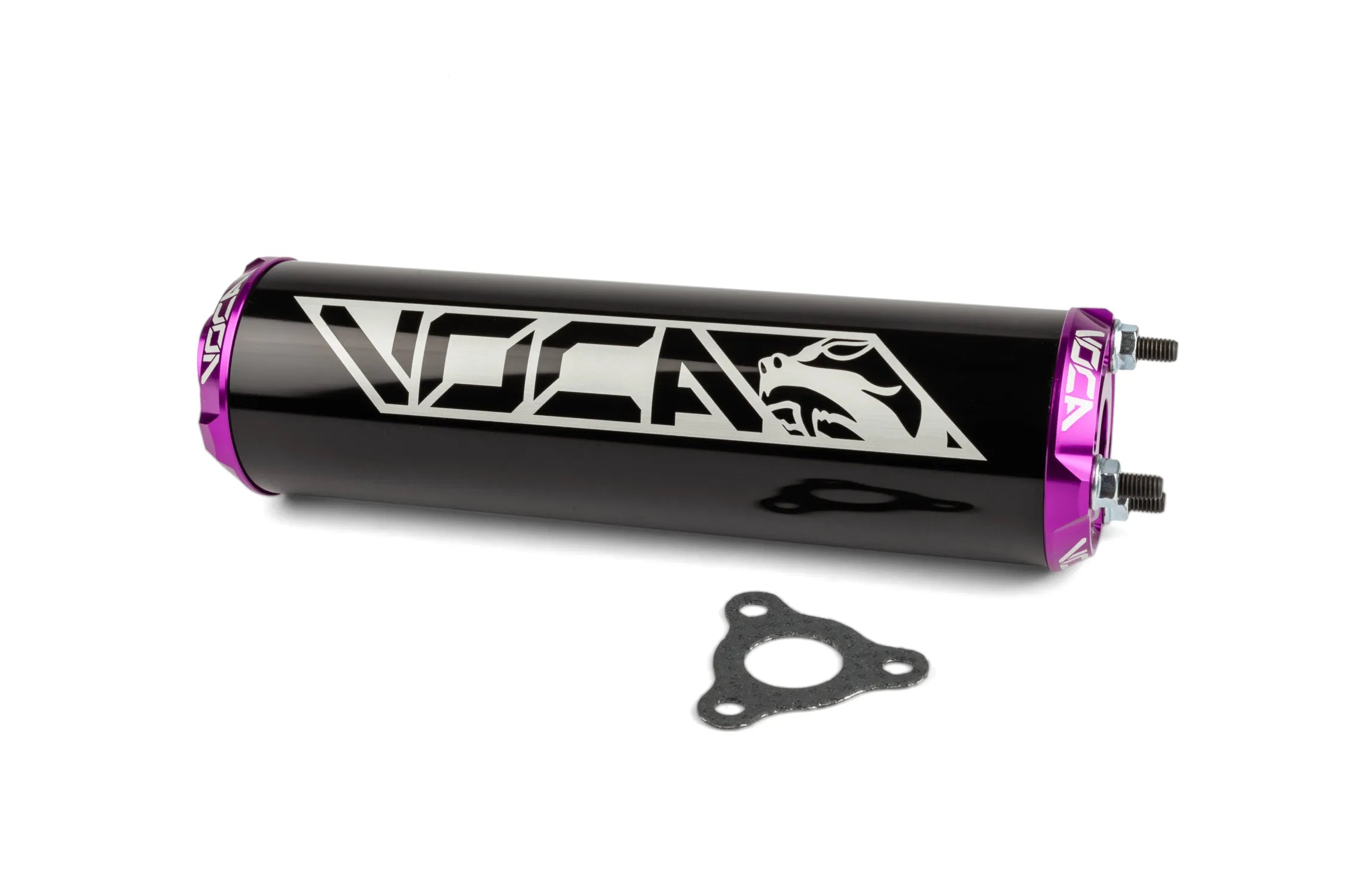 Voca ljuddämpare (ALU CNC) - Svart/Lila