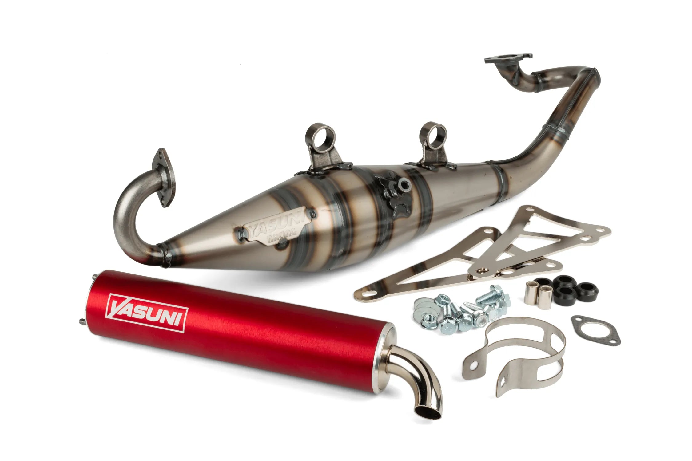 Yasuni Z Avgassystem (Röd) - Minarelli horisontell