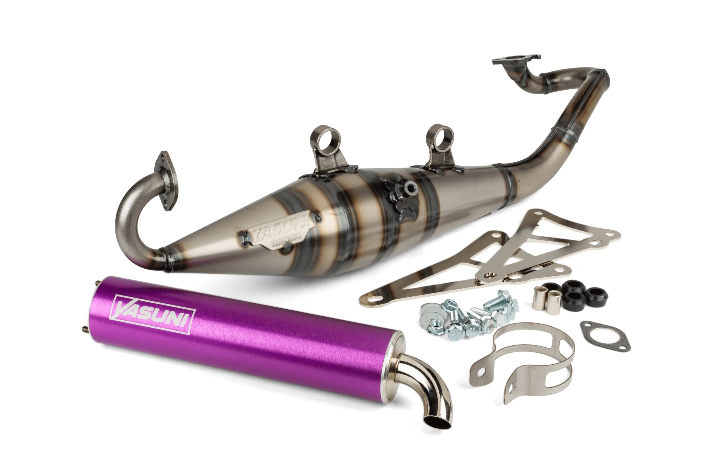 Yasuni Z Avgassystem (Lila) - Minarelli horisontell