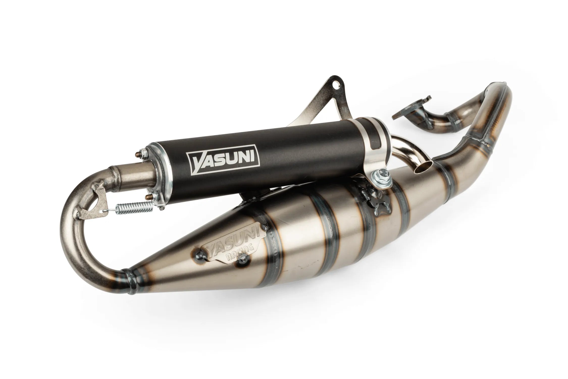 Yasuni R Avgassystem "Black" - Minarelli horisontell