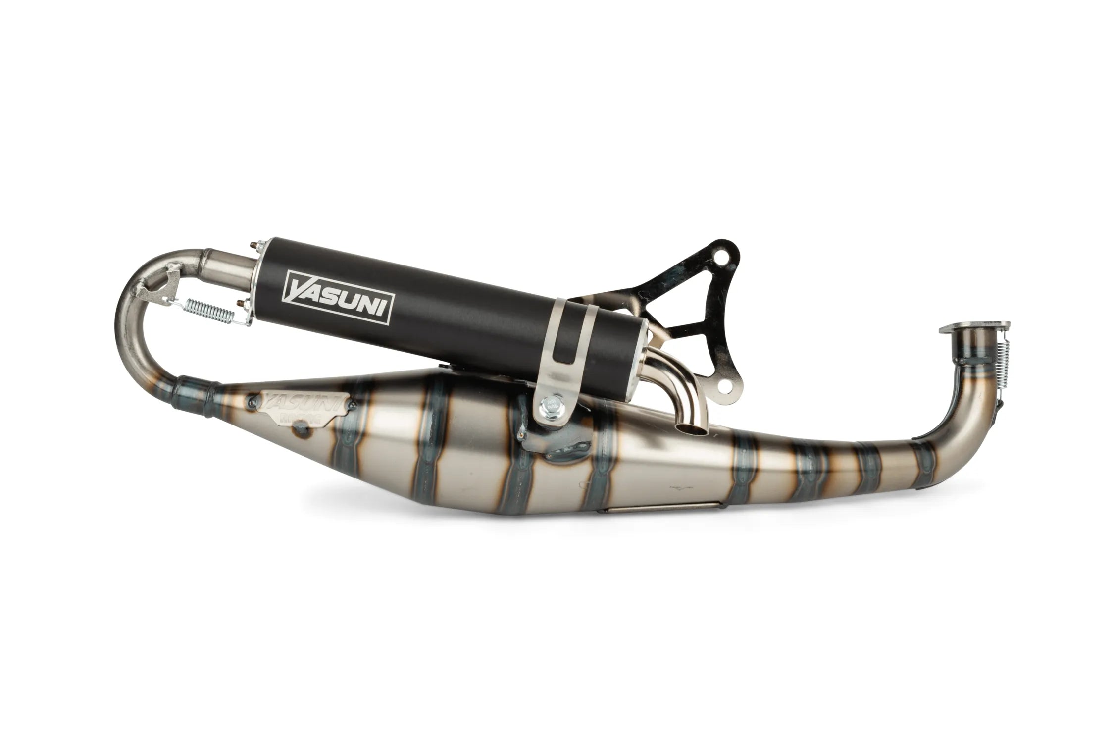 YASUNI Avgassystem C21 (Svart) - Minarelli horisontell