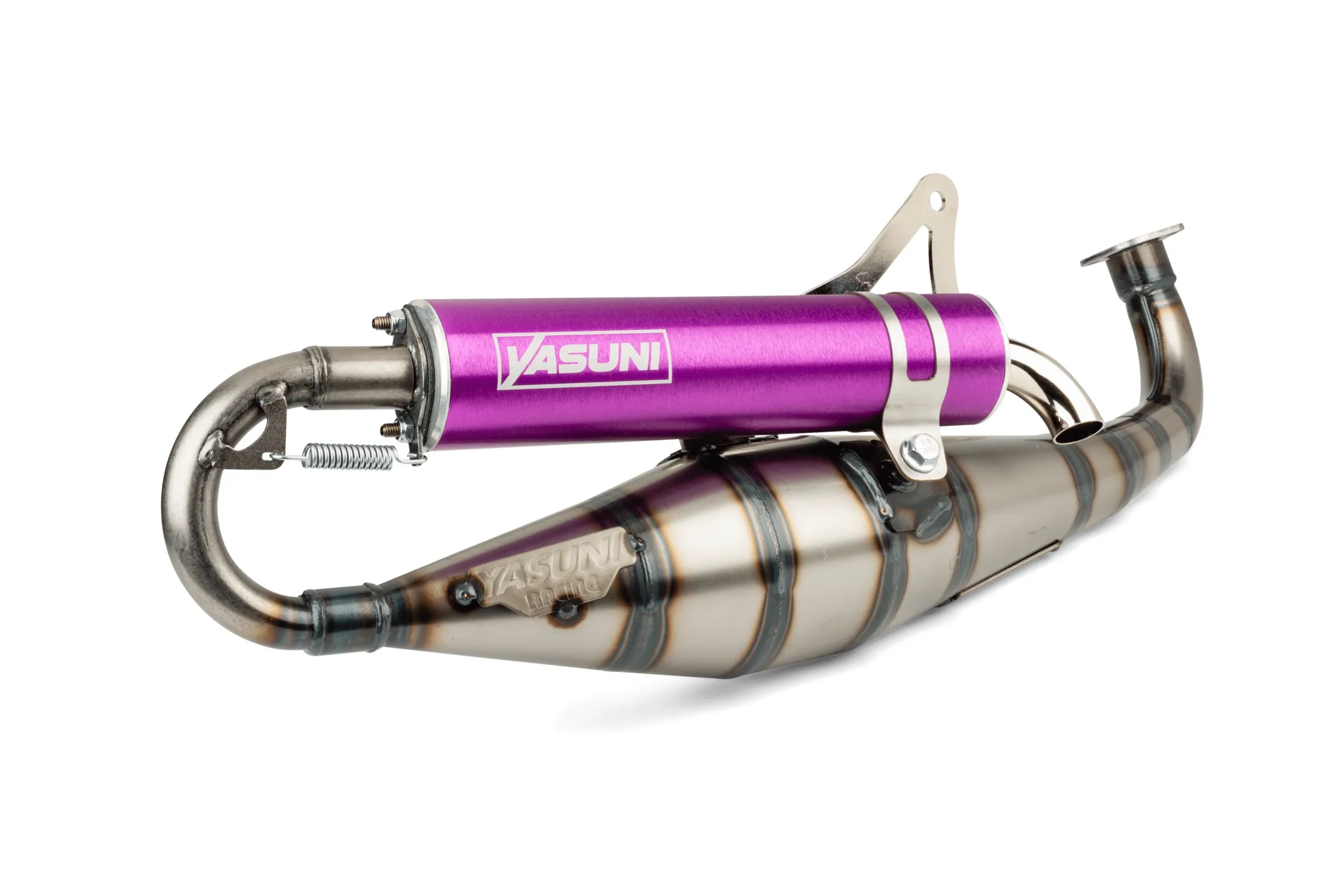 YASUNI Avgassystem C21 (Lila) - Minarelli horisontell