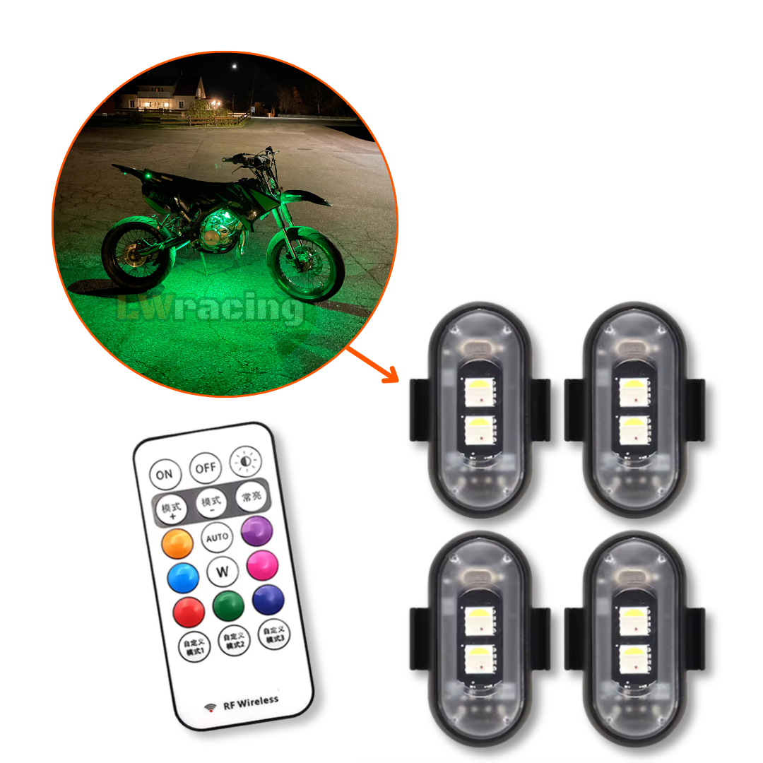 STR8 RGB Lysen (8st färger) - Trådlös