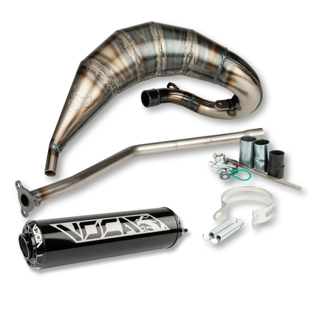 VOCA avgassystem (rookie) 50/70cc Svart - Rieju