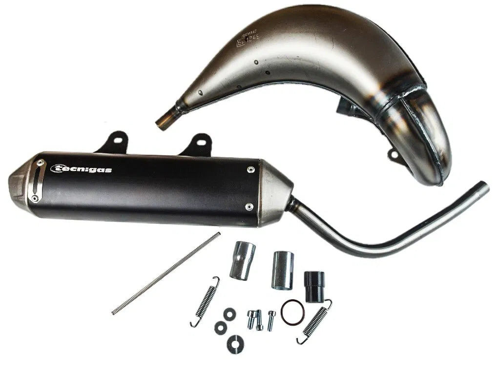 Tecnigas Avgassystem (E-NOX EVO STEEL) 50/70cc - Rieju