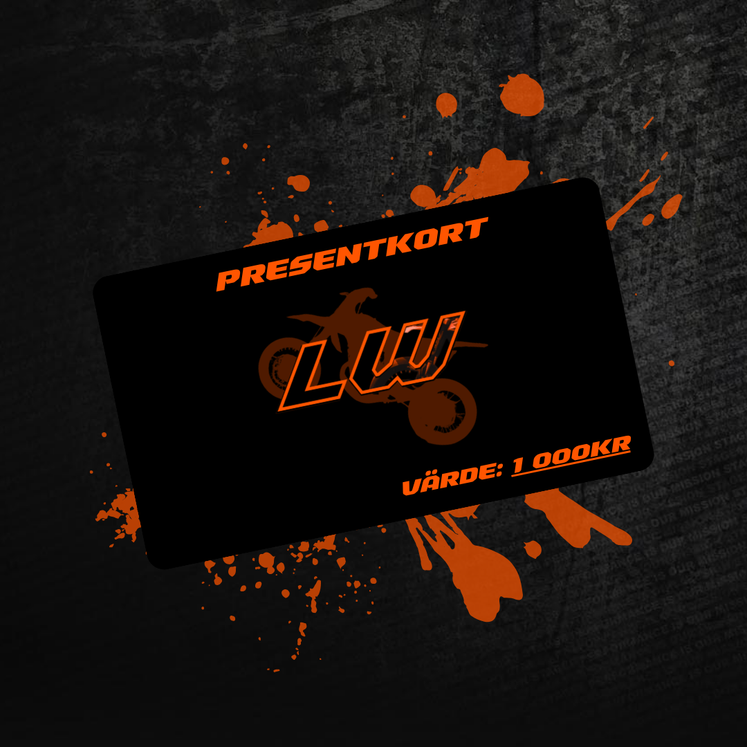 LWracing Presentkort (250kr - 2 500kr)