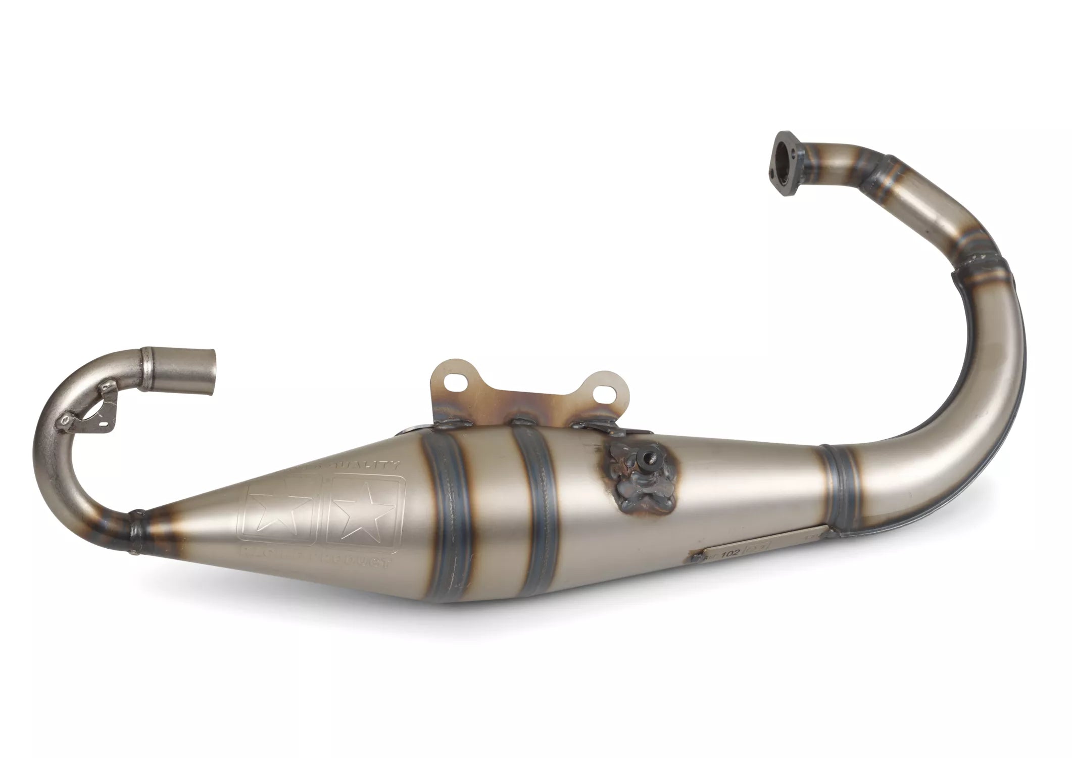 Stage6 Avgassystem "Pro Replica MK2" (Orange) - Minarelli vertikal