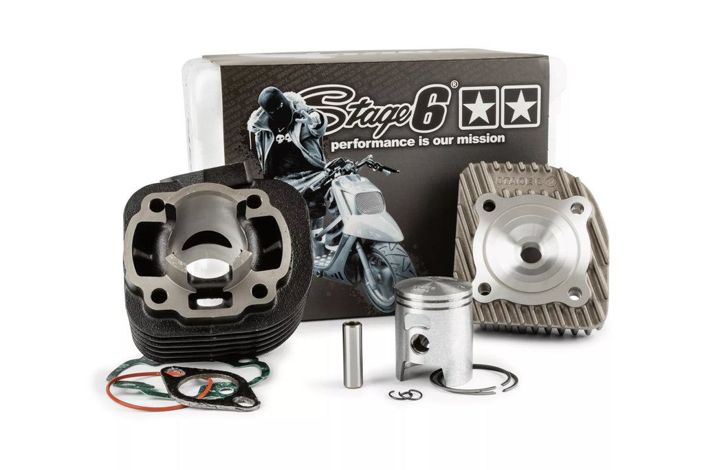 Stage6 Cylinderkit 50cc (Streetrace) - Minarelli horisontell AC