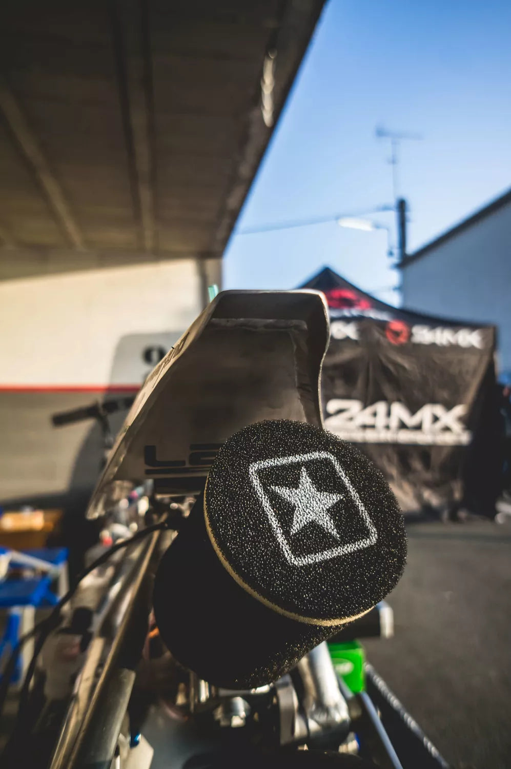 Stage6 Racing Luftfilter 70mm - Svart
