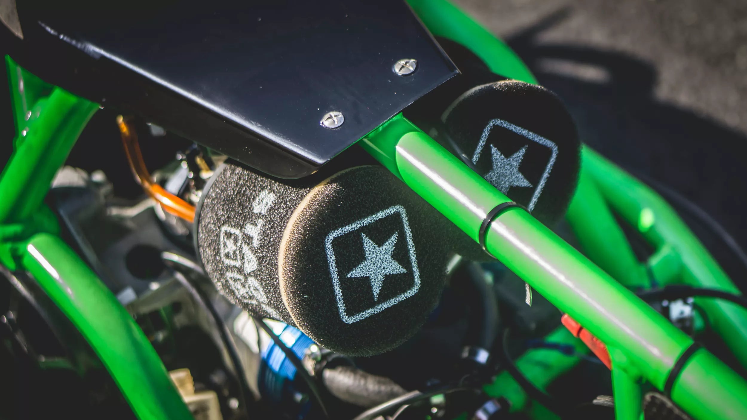 Stage6 Racing Luftfilter 70mm - Svart