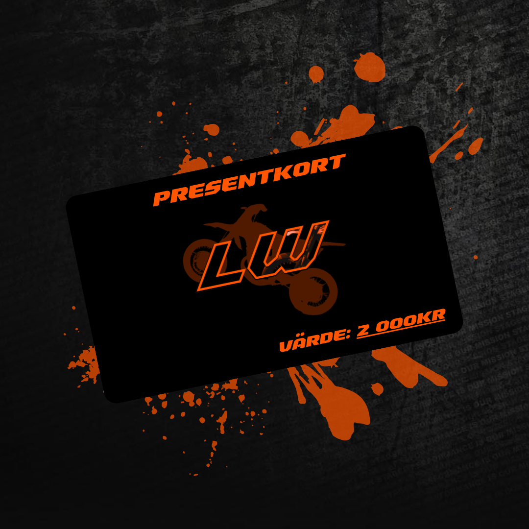 LWracing Presentkort (250kr - 2 500kr)