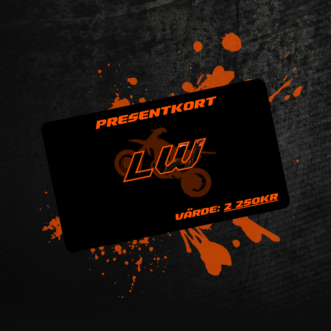 LWracing Presentkort (250kr - 2 500kr)