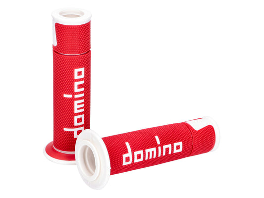 DOMINO Handtag (On-Road) - Röd/Vit