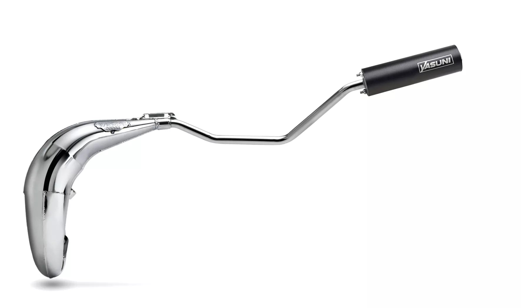 Yasuni Avgassystem (Cross ML Chrome) - Yamaha DT50