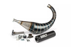 Avgassystem Stage6 R/T 70 - 80cc svart Derbi
