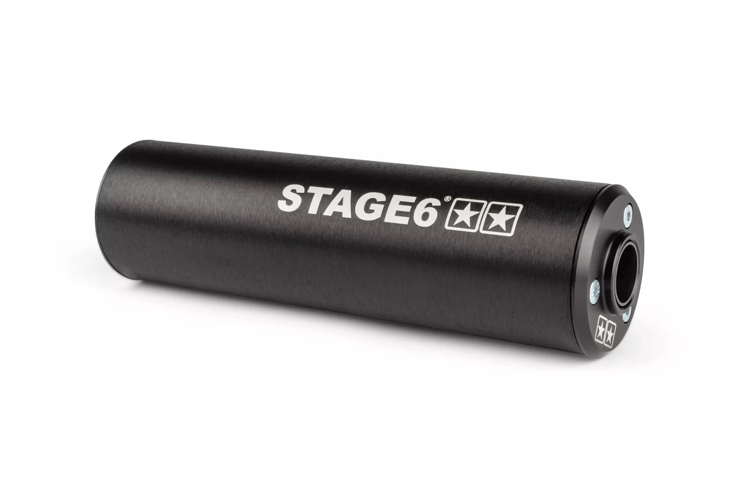 Avgasssytem Stage6 R/T 70 - 80 överliggande Derbi Svart