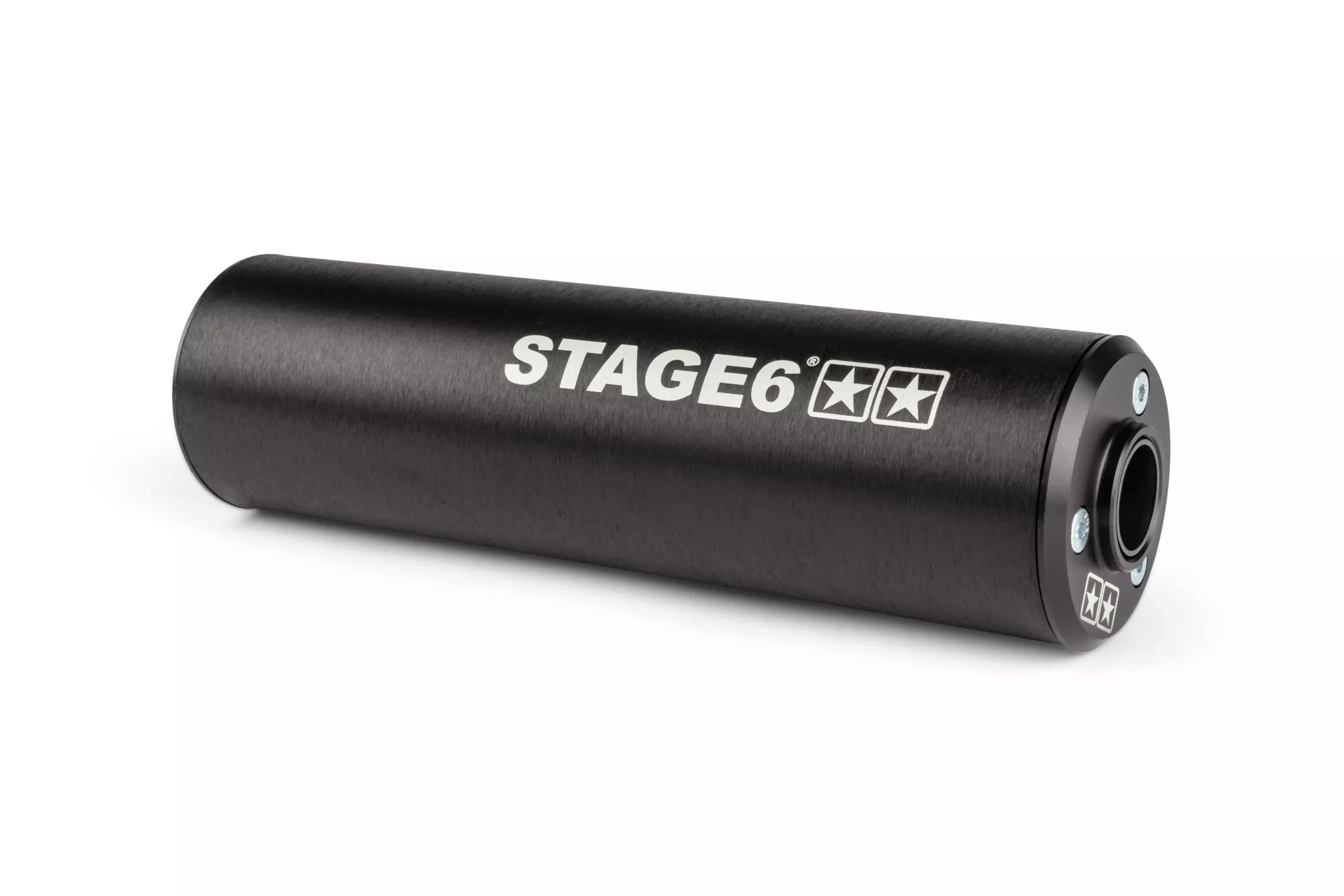 Avgasssytem Stage6 R/T 70 - 80 överliggande Derbi Svart