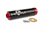 KRM Ljuddämpare 70-90cc - Svart/röd
