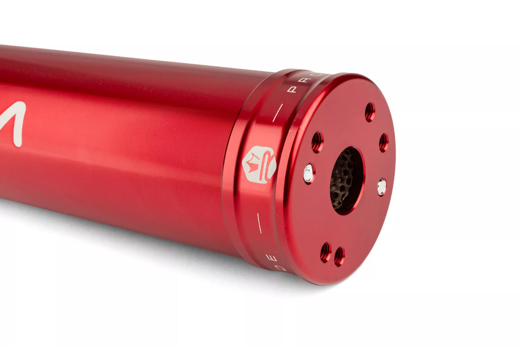 KRM Ljuddämpare 70-90cc - Röd
