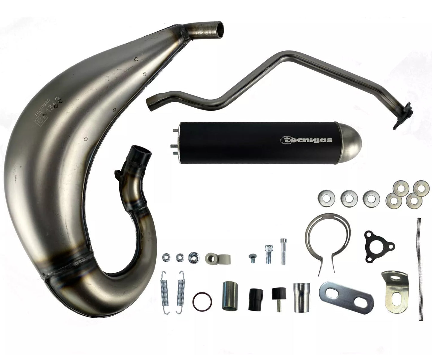 Avgassystem Tecnigas E-NOX Evo Steel - Derbi senda