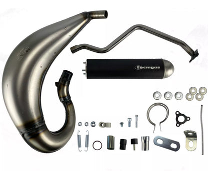 Avgassystem Tecnigas E-NOX Evo Steel - Derbi senda