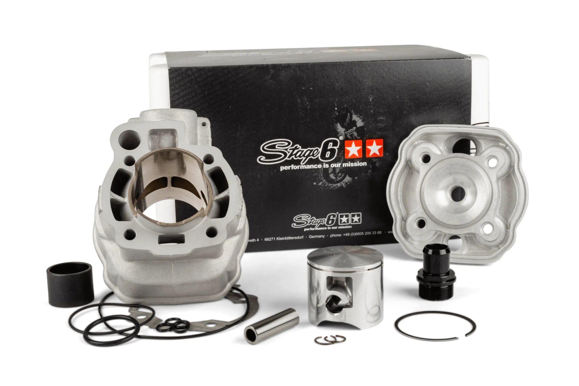 Stage6 Cylinderkit 77cc "BIG RACING" - AM6
