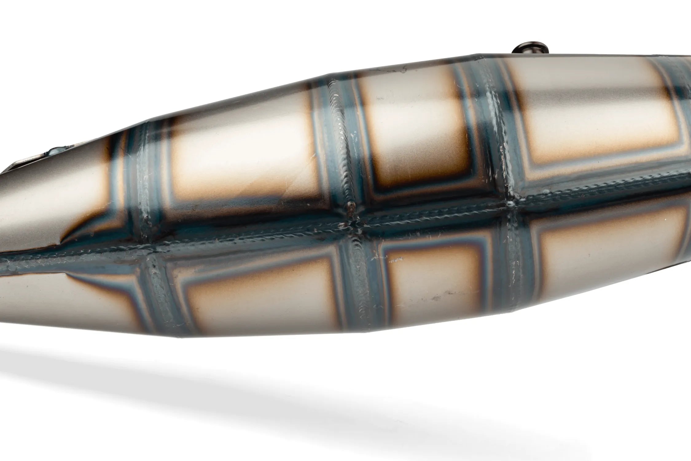 Yasuni R Avgassystem 50/70cc (Blå) - Peugeot vertikal