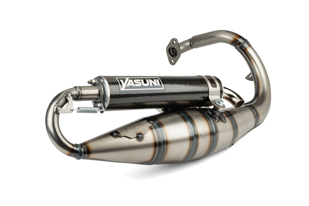 Yasuni R Avgassystem 50/70cc (Carbon) - Peugeot vertikal