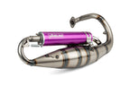 Yasuni R Avgassystem 50/70cc (Lila) - Peugeot vertikal