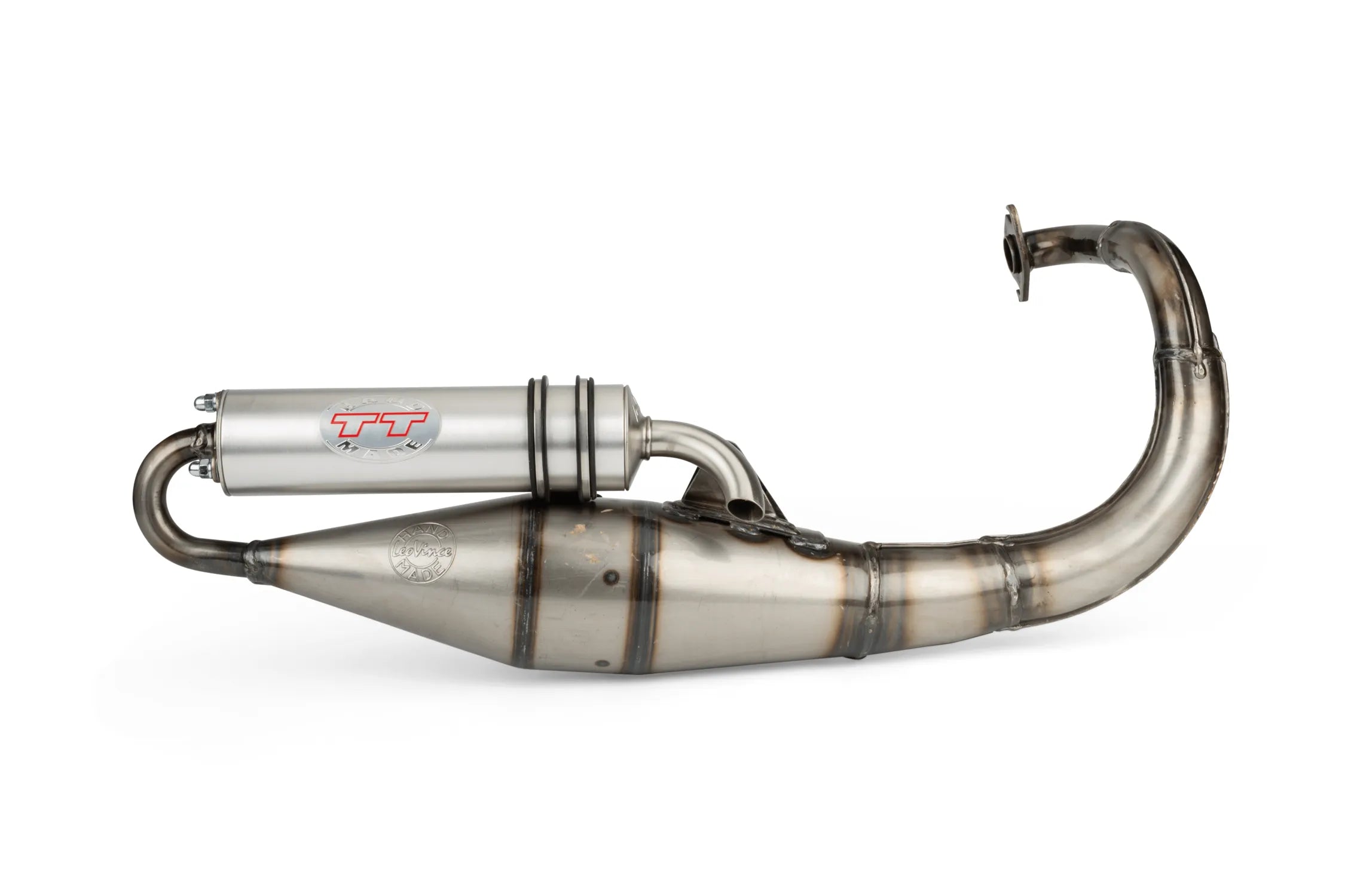 LeoVince Avgassystem (Handmade TT) - Peugeot vertikal