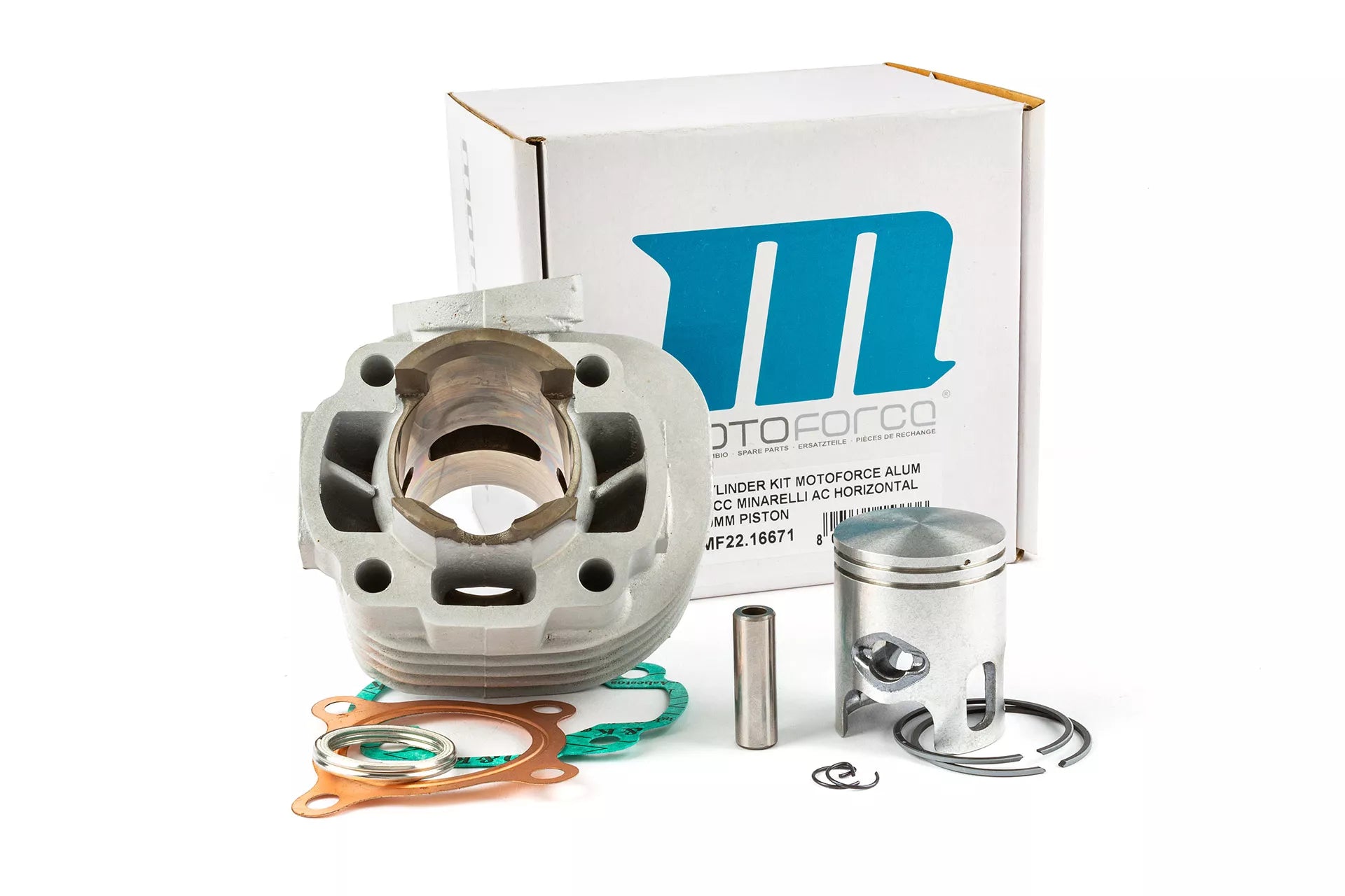 MotoForce Cylinderkit 50cc (aluminium) - Minarelli horisontell AC