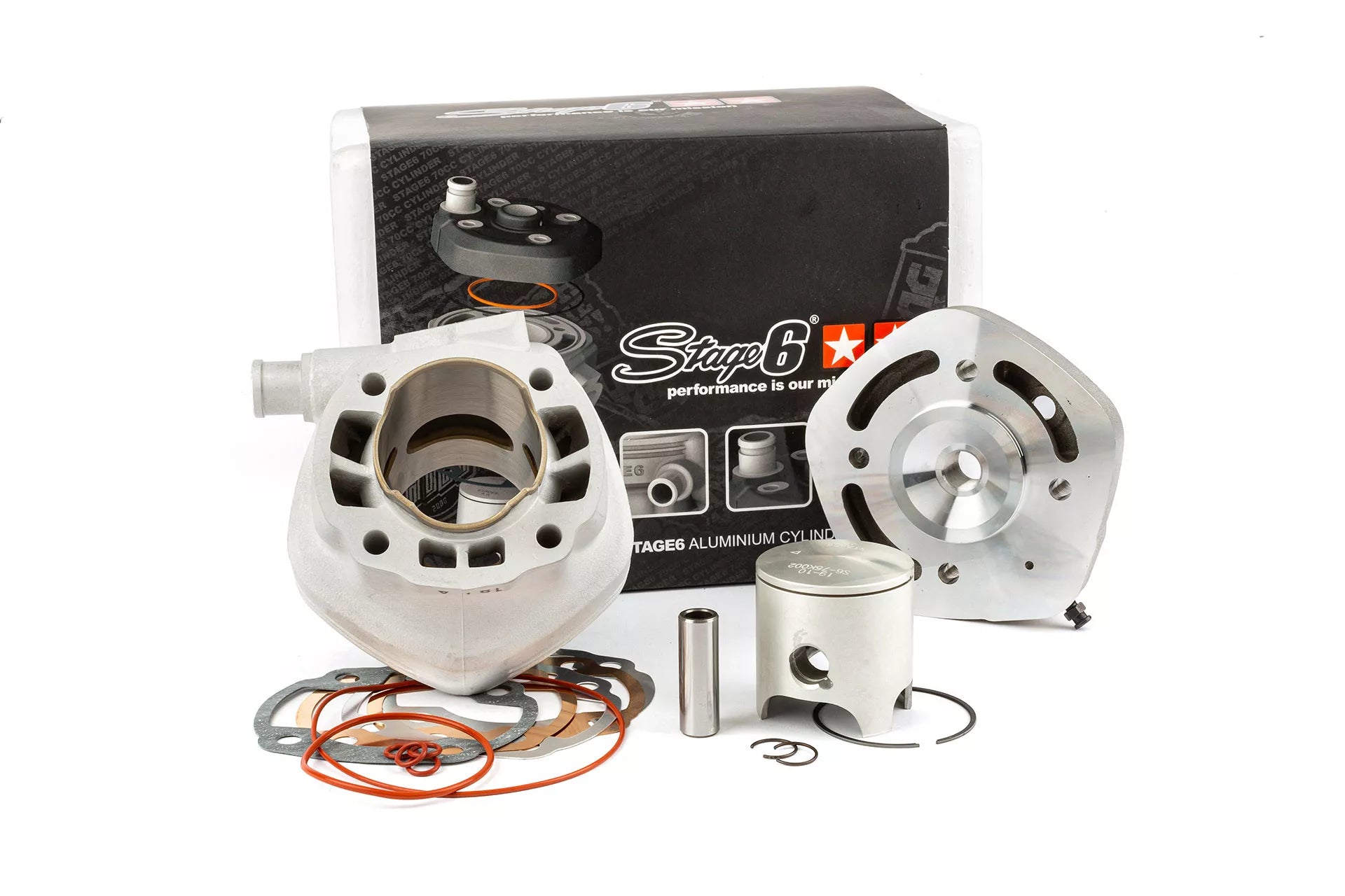 Stage6 Cylinderkit 70cc Sport Pro MK2 12mm - Minarelli horisontell LC
