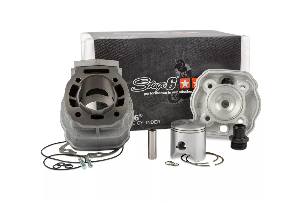 Stage6 Tuning Kit (Stage6 Streetrace 88cc, Avgassystem, 45mm Vevparti) - Derbi Euro 3/4