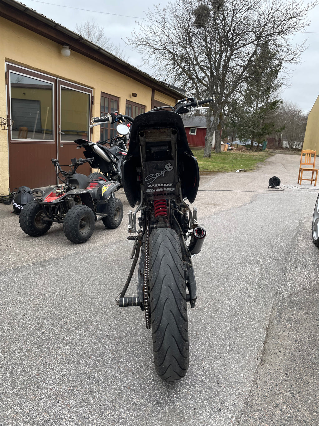 MotoMax Plexiglas (stänkskärm)