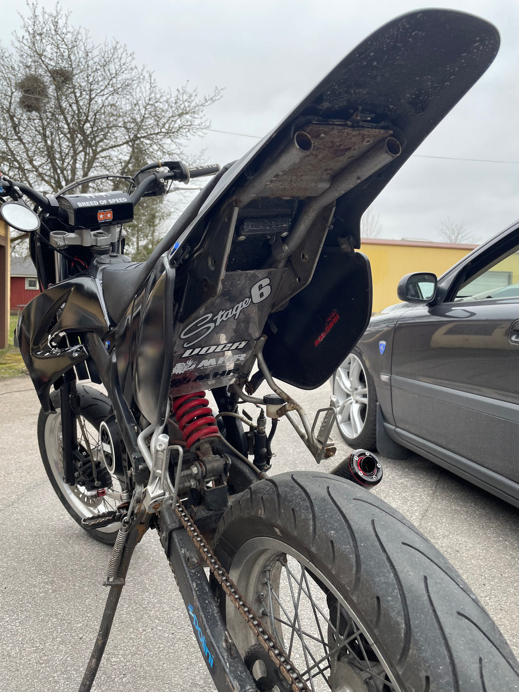 MotoMax Plexiglas (stänkskärm)