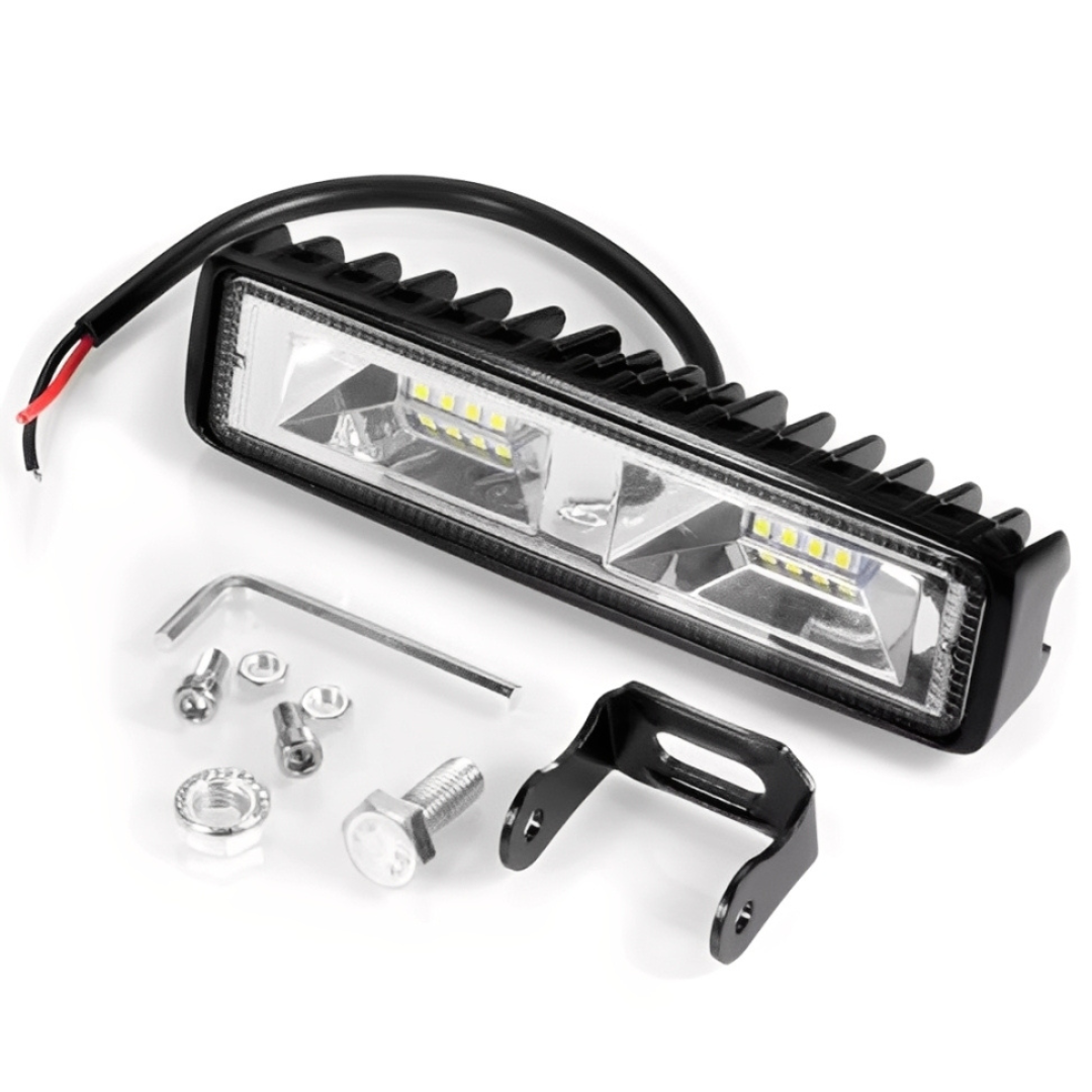 MotoMax Ledramp 6" (12V) - 16st Leds