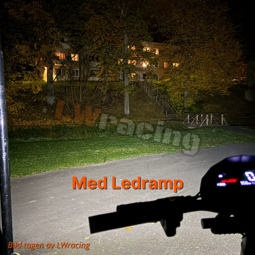 MotoMax Ledramp 6" (12V) - 16st Leds