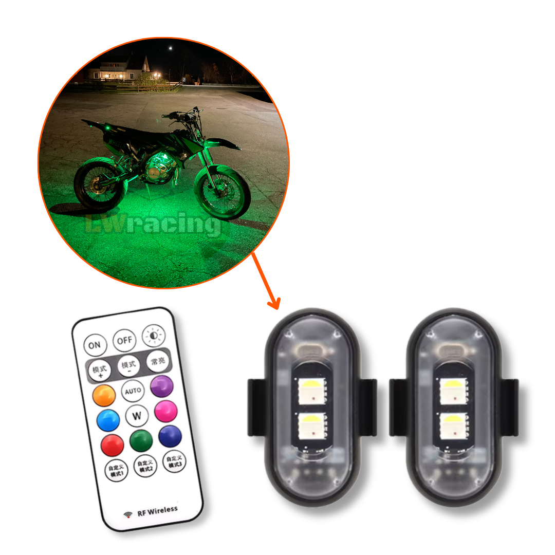 STR8 RGB Lysen (8st färger) - Trådlös