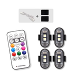 STR8 RGB Lysen (8st färger) - Trådlös