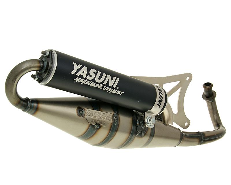 YASUNI Avgassystem (Scooter Z) svart - Piaggio